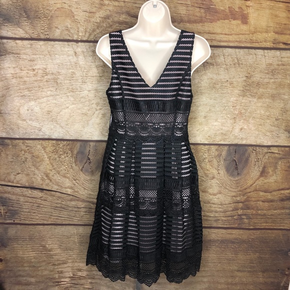 Modcloth Dress Lace Overlay Sleeveless NWOT - Picture 5 of 6